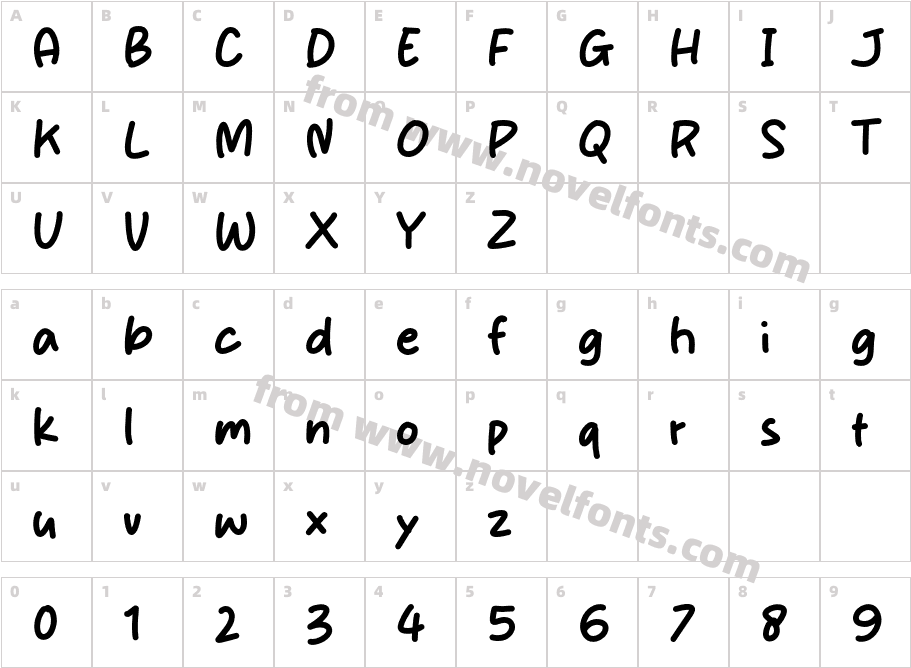 Smile NiceCharacter Map