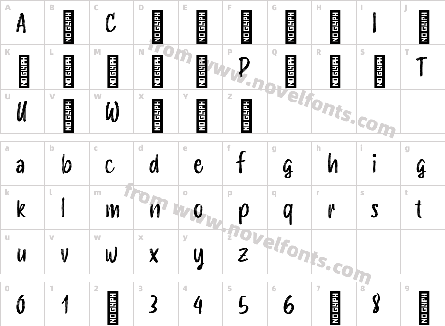 Smoothy RegularCharacter Map
