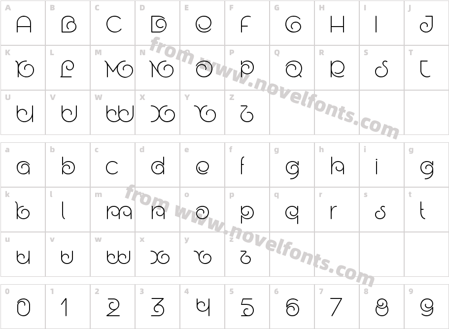Snail Trial LightCharacter Map
