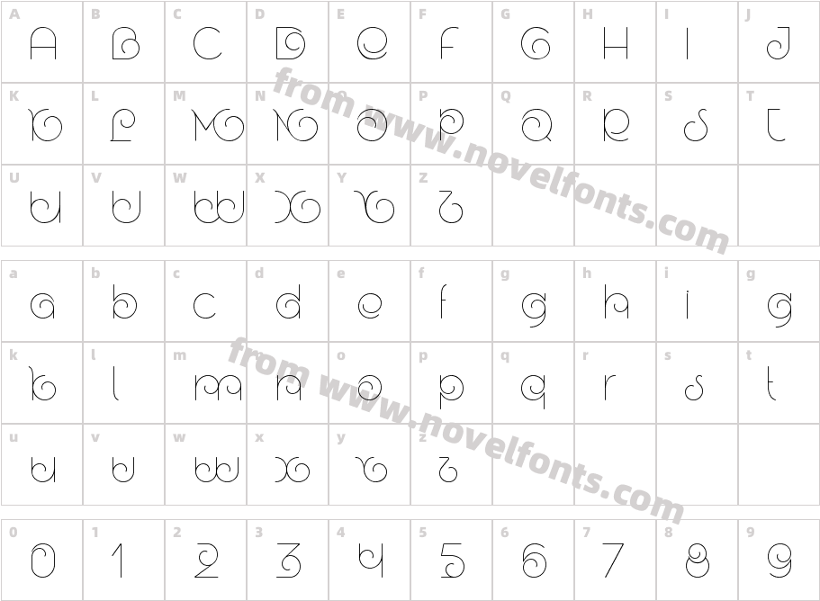 Snail Trial ThinCharacter Map