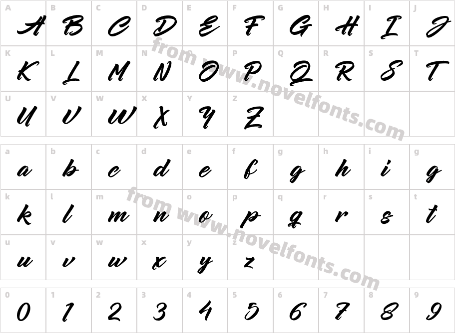 SolitaireCharacter Map