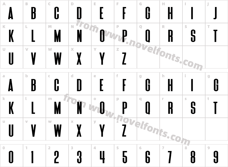 Soukeh Sans RegularCharacter Map