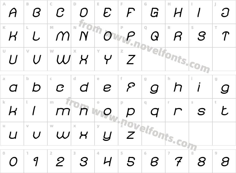 Soup Recipe ItalicCharacter Map