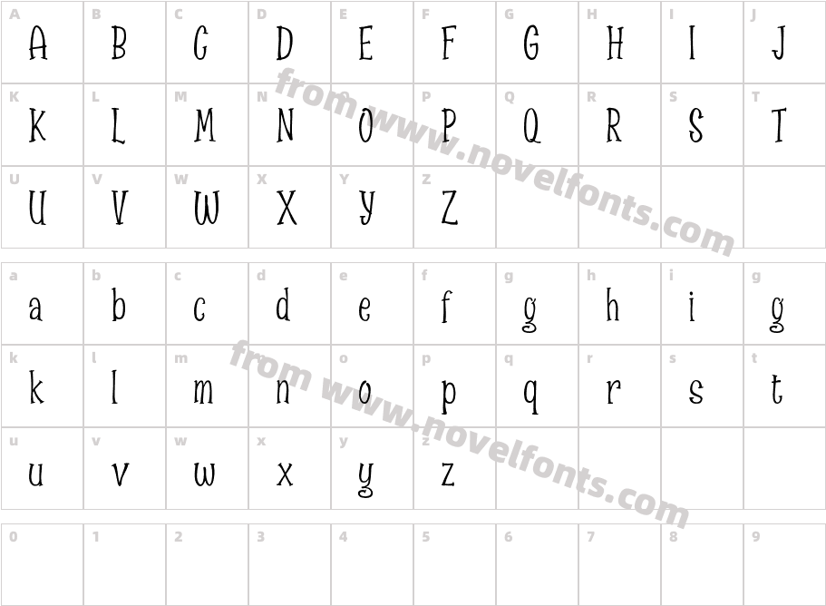 Spizzella FreeCharacter Map