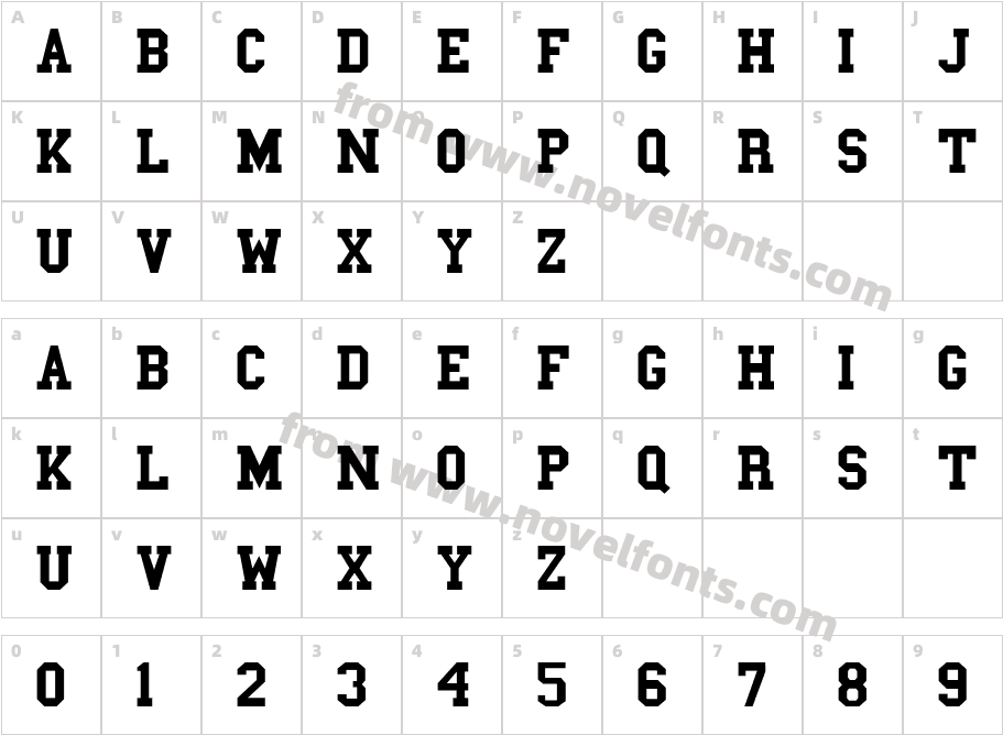Sport Champs Simple RegularCharacter Map