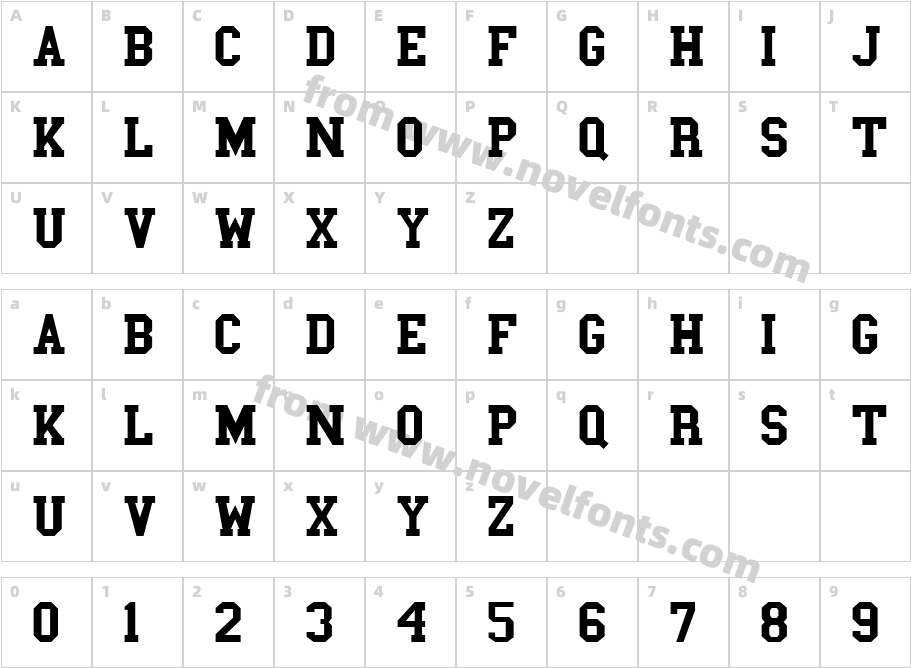 Sport Champs Simple RegularCharacter Map