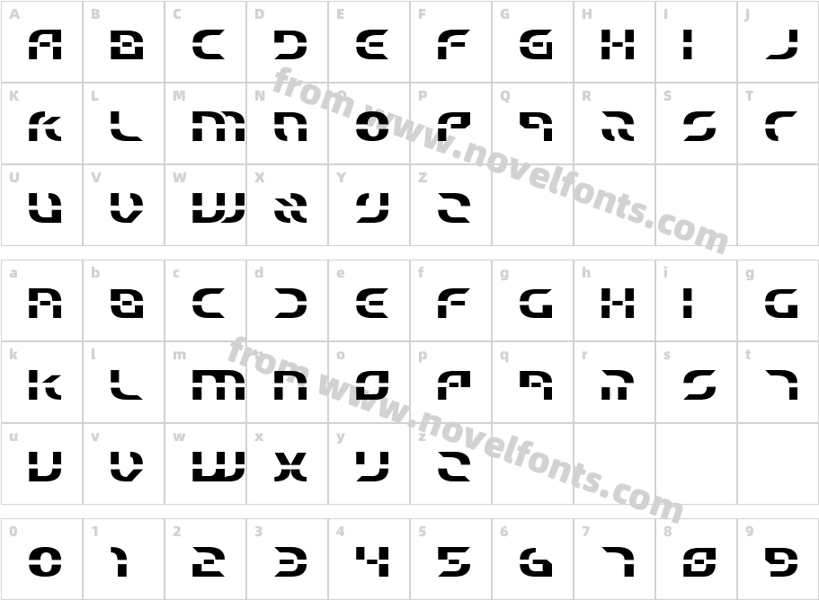 Starfighter BetaCharacter Map