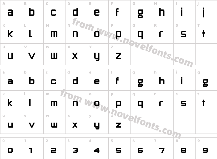 Neeskens BlackCharacter Map