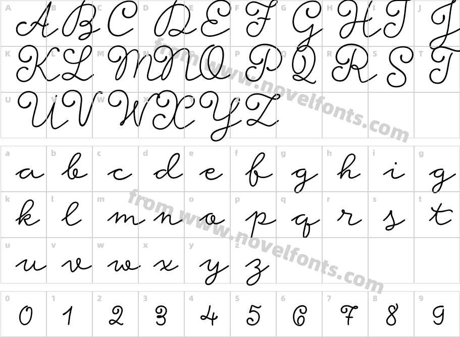 Storyteller Script Medium RegularCharacter Map