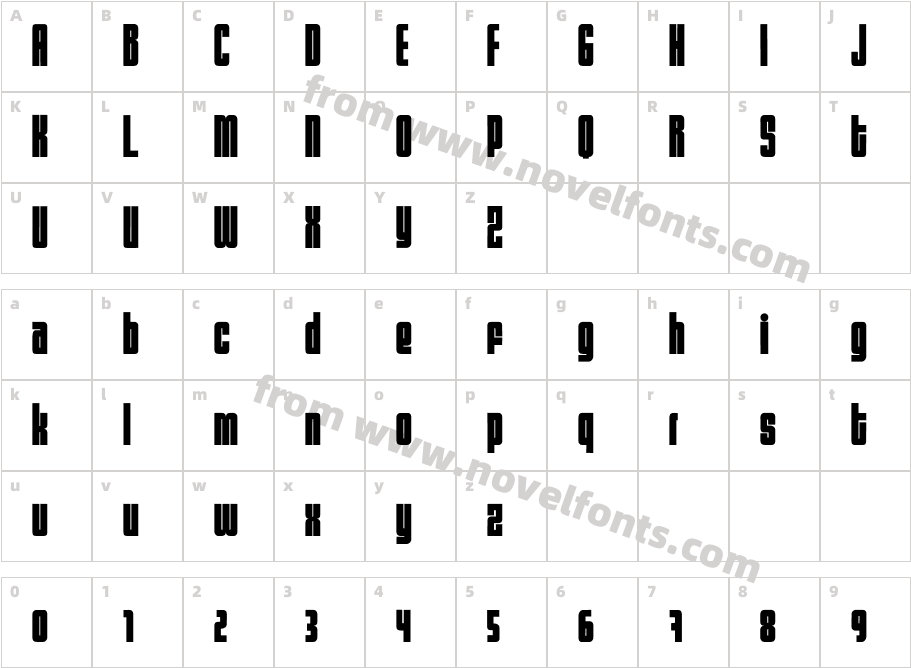 SumoCharacter Map