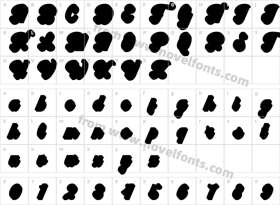 Sundoes Extrude RegularCharacter Map