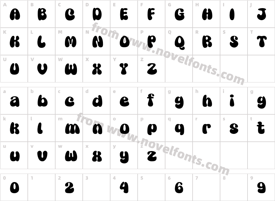 Super SessionCharacter Map