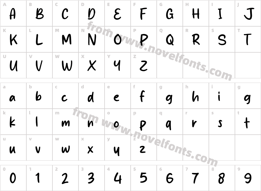 Super WelcomeCharacter Map