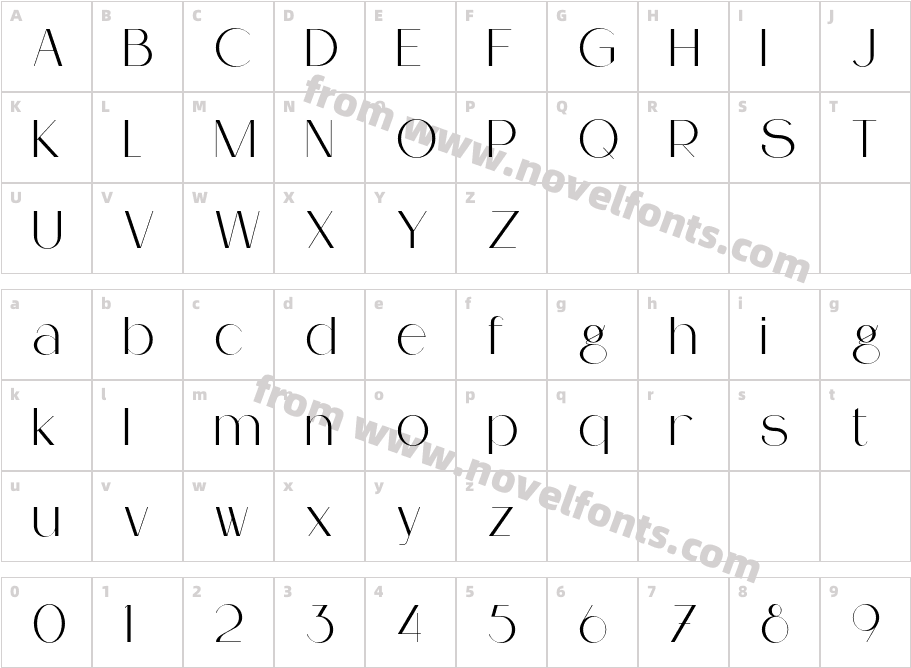 SupermeCharacter Map