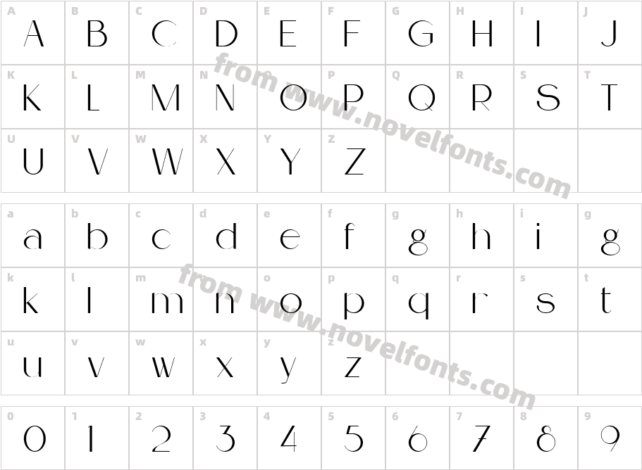 SupermeCharacter Map
