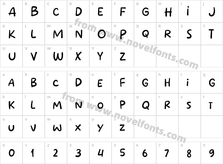Susu JaheCharacter Map