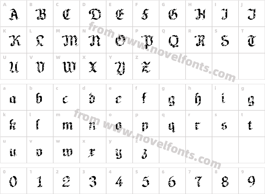 NeuAltischWormEatenCharacter Map