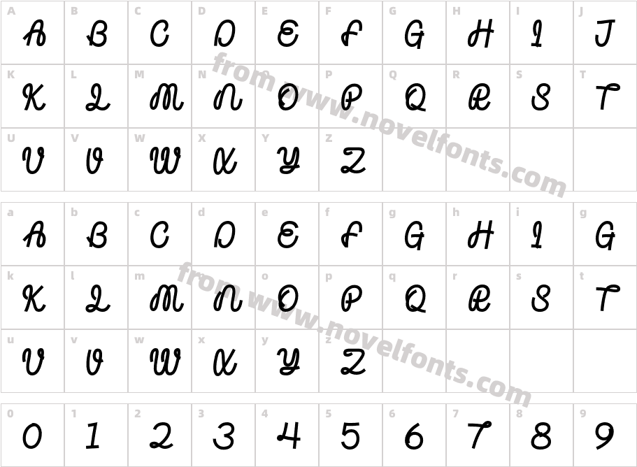 TGS Perfect ScriptCharacter Map