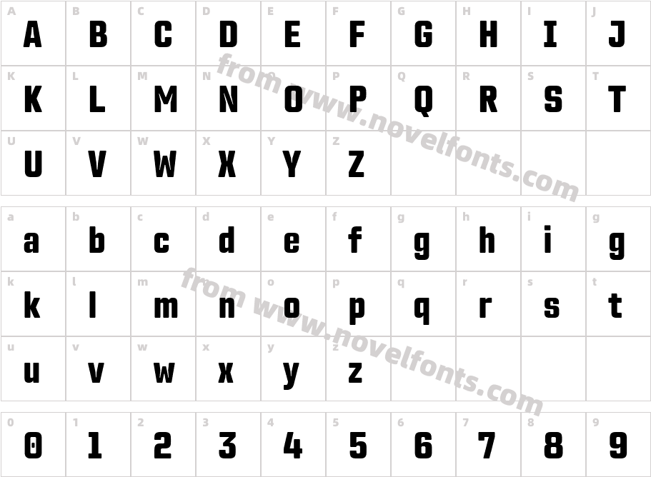 TT Lakes Neue Trl Cmd X BdCharacter Map