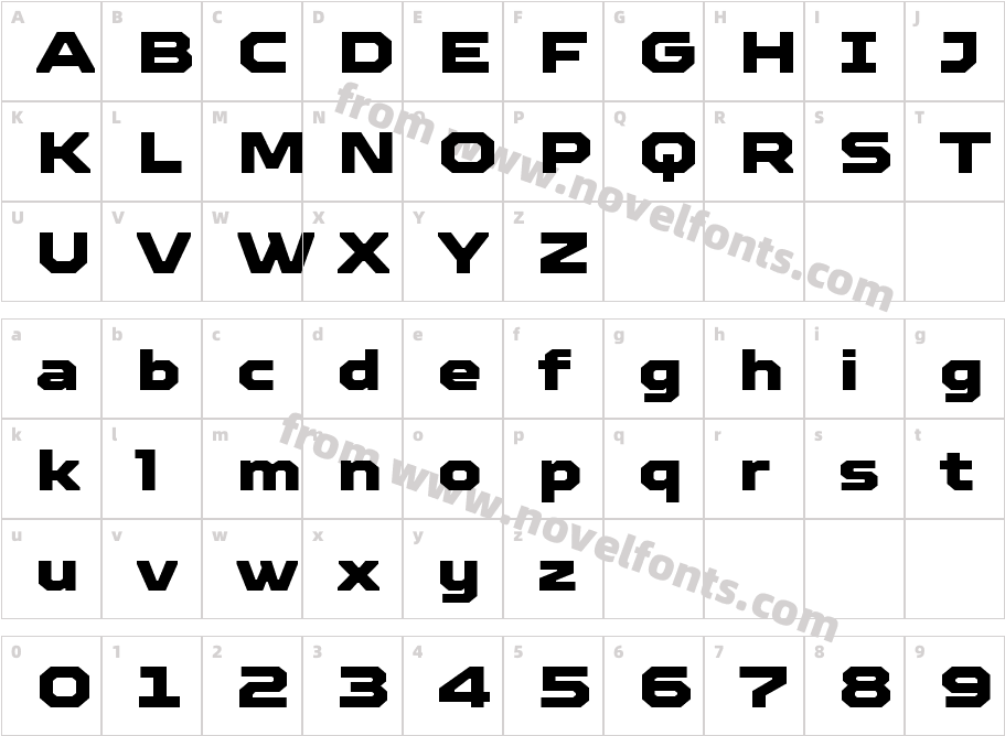 TT Octosquares Expanded W03 BlkCharacter Map