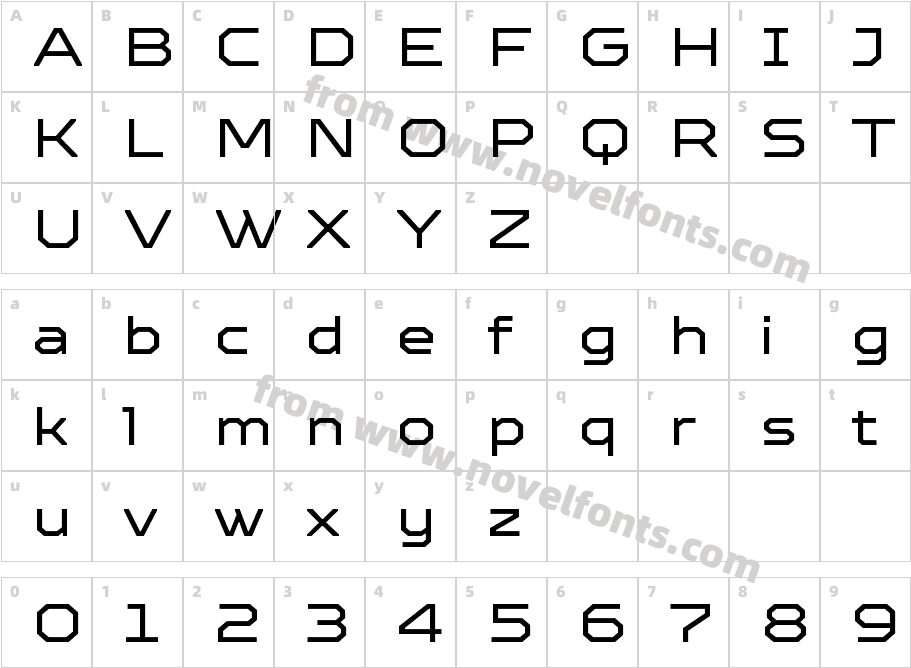 TT Octosquares Expanded W03 RgCharacter Map