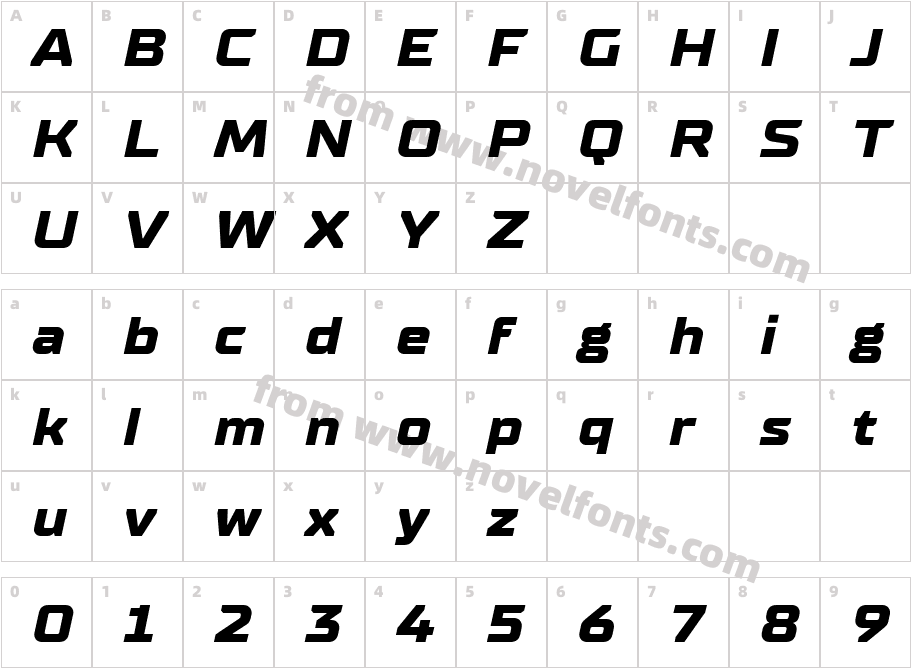 TT Supermolot Neue Trl Exp X Bd ItCharacter Map