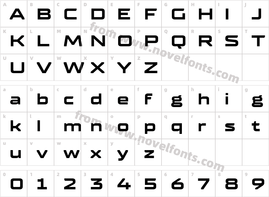 TT Supermolot Neue Trl Ext BdCharacter Map