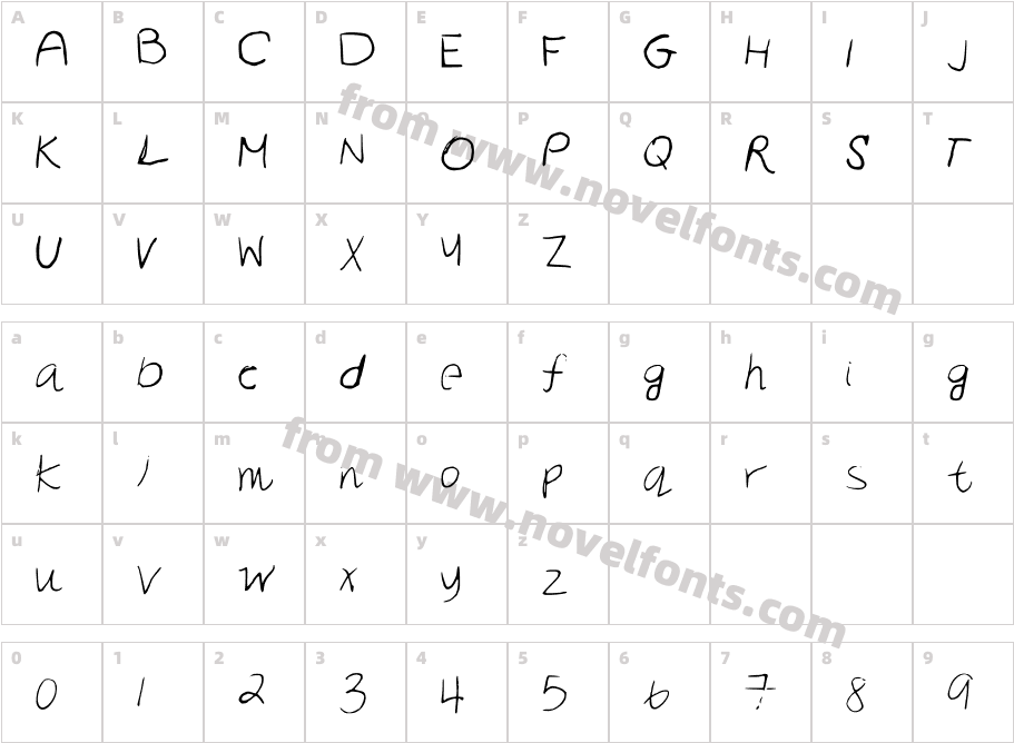 NewDayCharacter Map