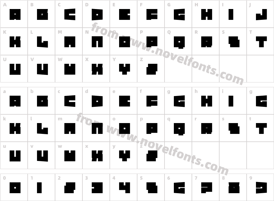 Texas DropCharacter Map