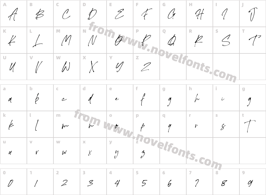 The BallpointCharacter Map
