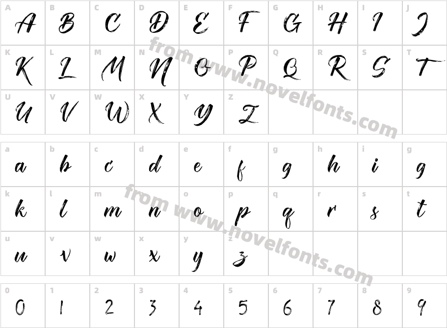 The RedlightCharacter Map
