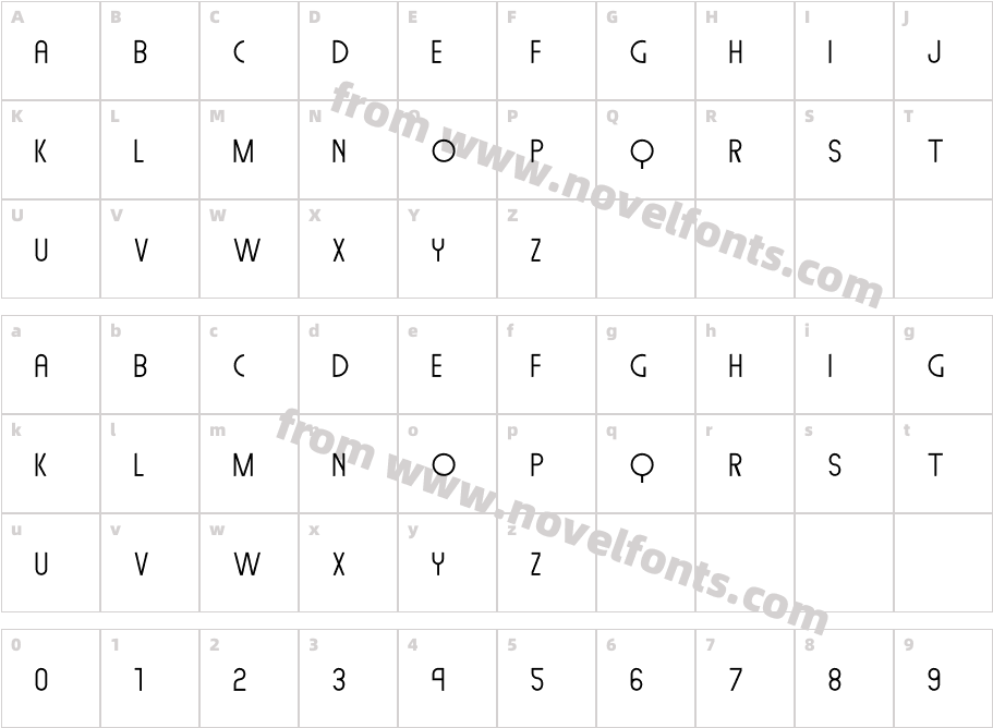 Therilo Light LightCharacter Map