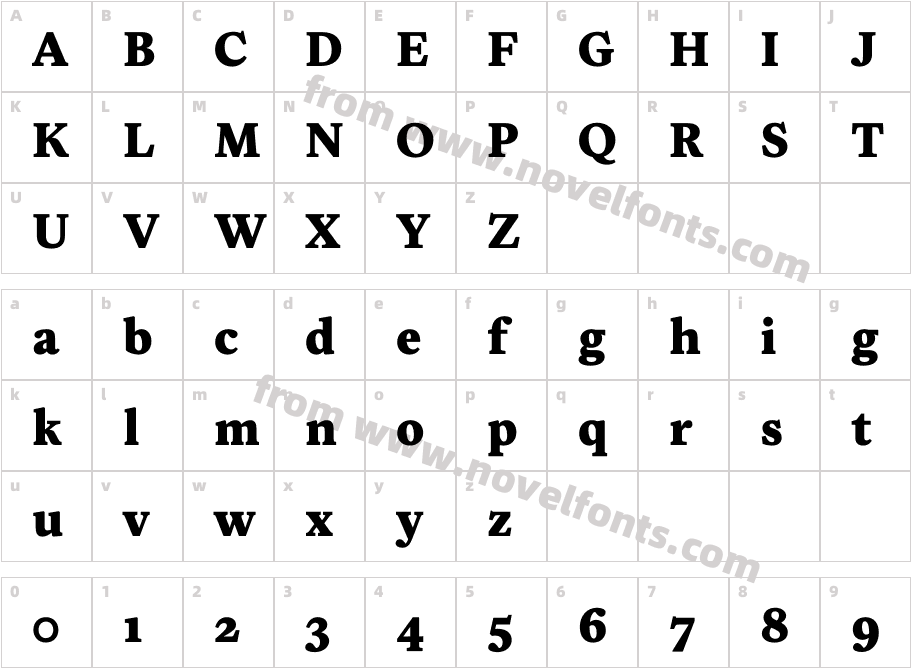 Tiffin Devanagari BlackCharacter Map