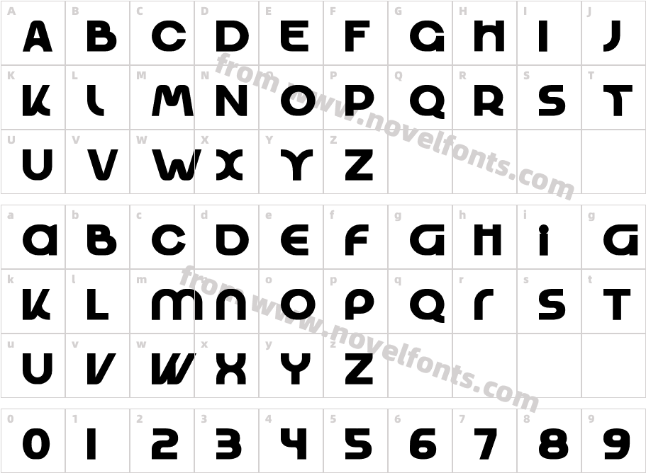 TomyCharacter Map