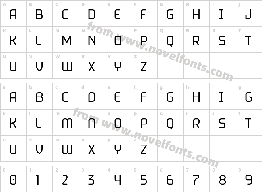 Toska LightCharacter Map