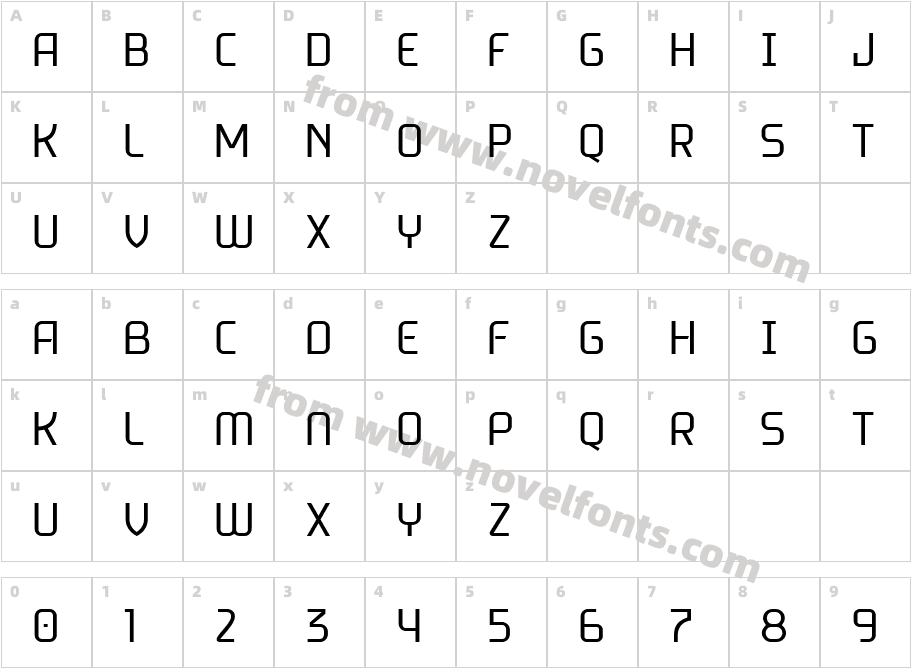 Toska LightCharacter Map