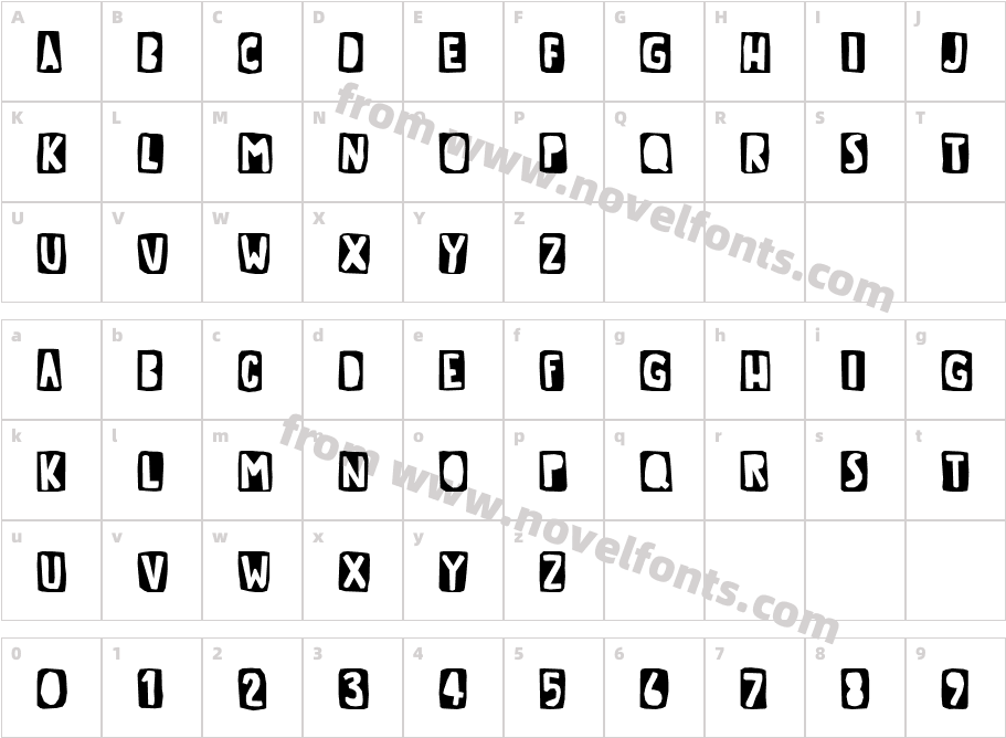 Tough Cookie ThreeCharacter Map