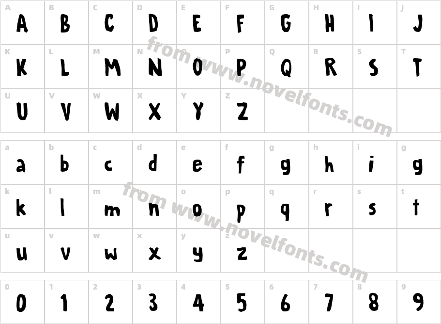 Tough Cookie TwoCharacter Map