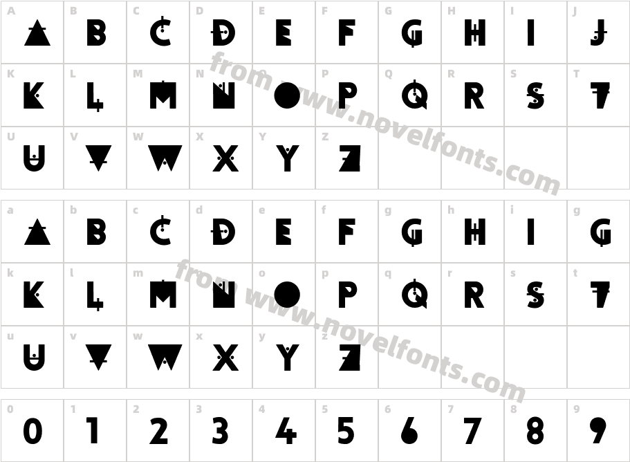 Tourmaline Deconstructed 2Character Map