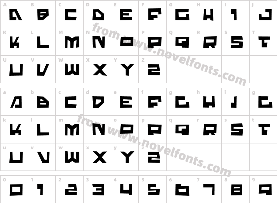 Trajia TrashCharacter Map