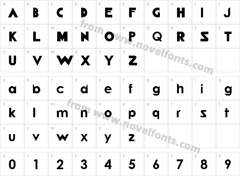 TransformiumCharacter Map