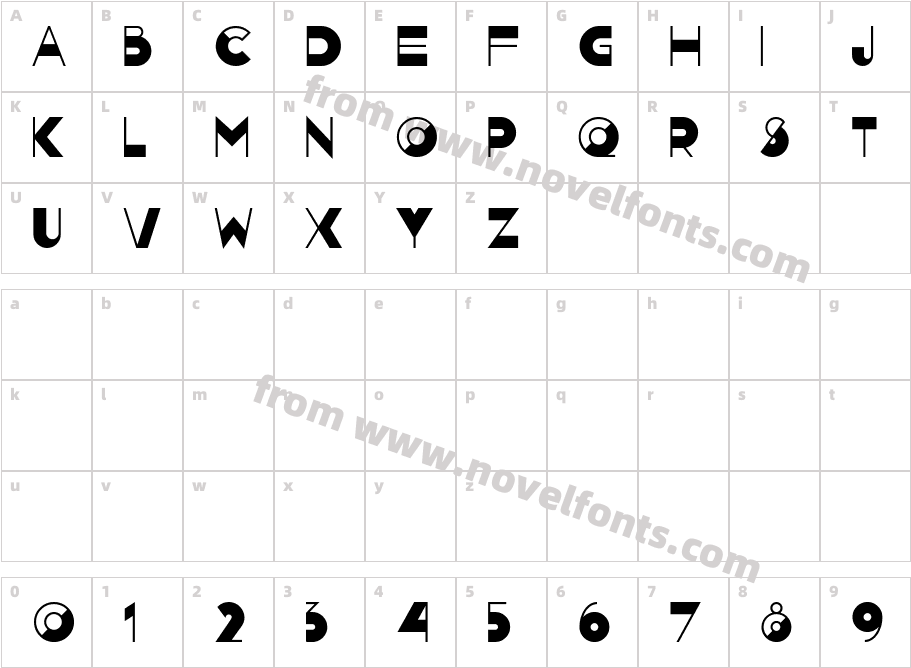 NightcapCharacter Map