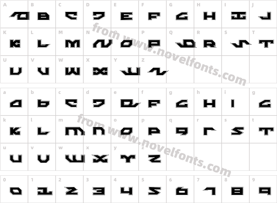 Nightrunner ProCharacter Map