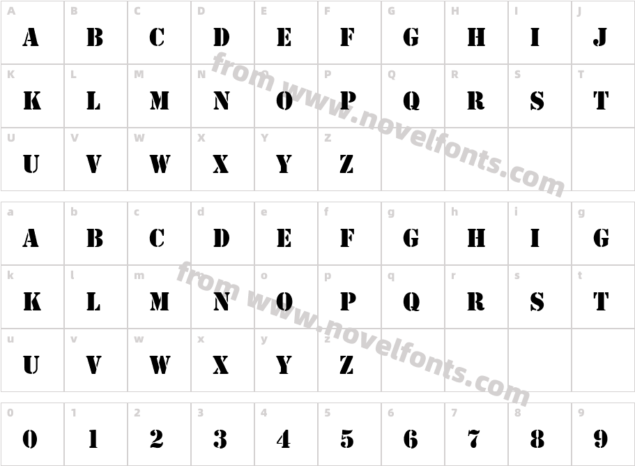 VI Huong DuongCharacter Map
