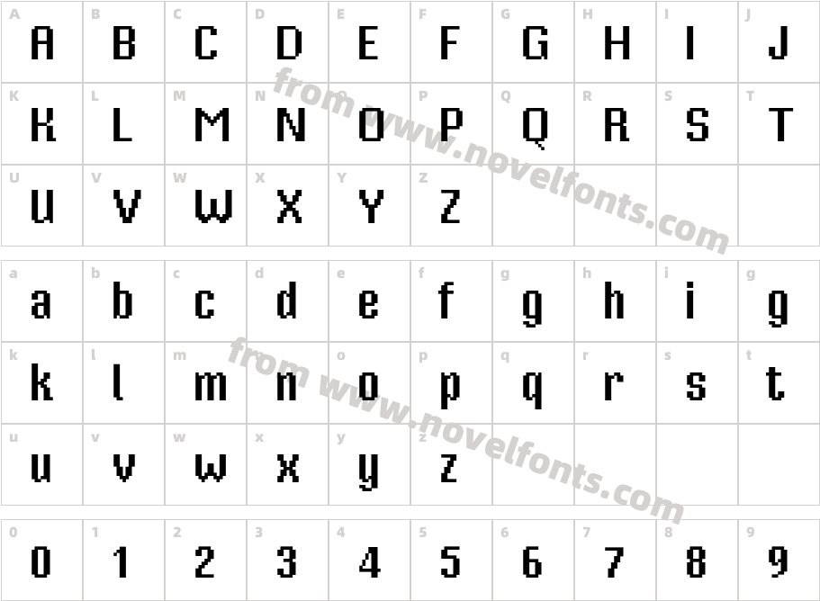 VTF Mister PixelCharacter Map