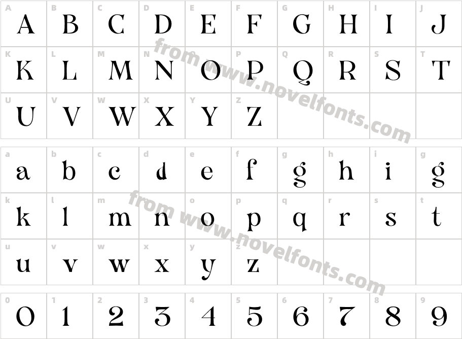 VVDS_ Organum LightCharacter Map