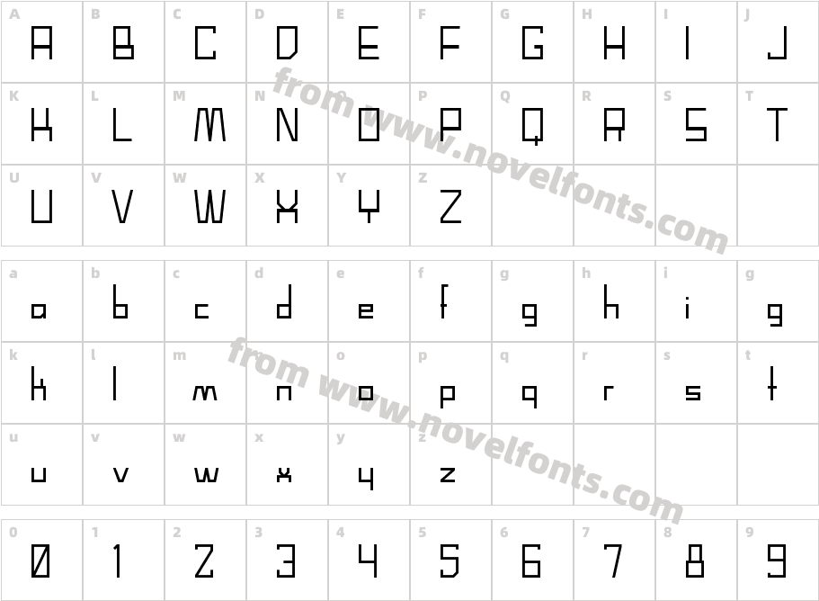 Vairas RegularCharacter Map