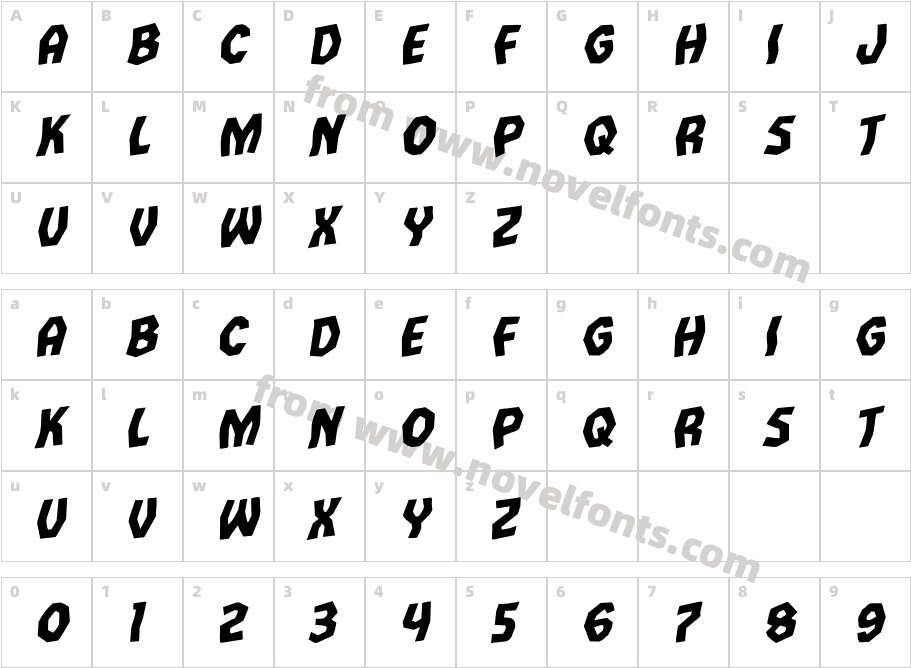 Vampire Bride Staggered RotalCharacter Map