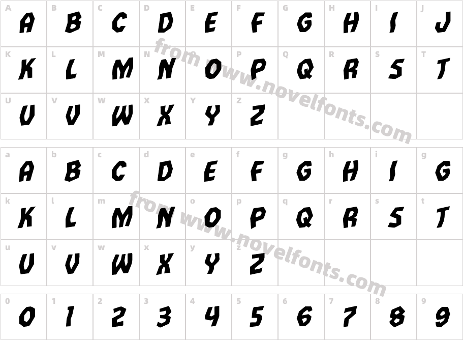 Vampire Bride Staggered RotalCharacter Map