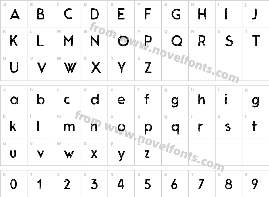 Vaska RoughCharacter Map
